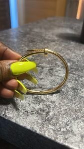 18K Juste Un Clou Bracelet photo review