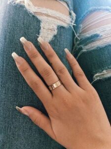 18K Love Wedding 6mm  Ring photo review