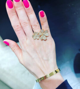 18K Frivole Between the Finger Ring photo review