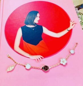 18K Lucky Spring Five Motifs Clover Bracelet photo review