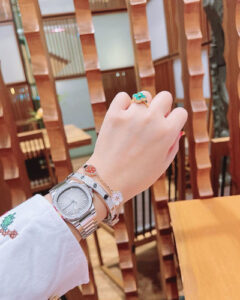 18K Lucky Spring Five Motifs Clover Bracelet photo review