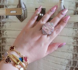 18K Lucky Spring Five Motifs Clover Bracelet photo review