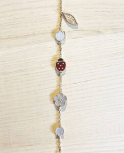 18K Lucky Spring Five Motifs Clover Bracelet photo review