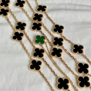 18K Vintage Alhambra 20 Motifs Long Necklace photo review