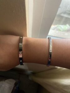 Click to view full screen 18K Love Diamond-Paved Ceramic Bracelet photo review