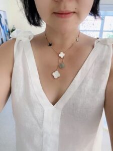 Click to view full screen 18K Magic Alhambra Six Motifs Necklace photo review