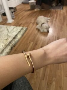 18K Juste Un Clou Bracelet photo review
