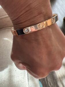 18K Love Diamonds Bracelet photo review